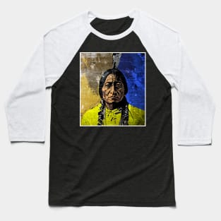 SITTING BULL-9 Baseball T-Shirt